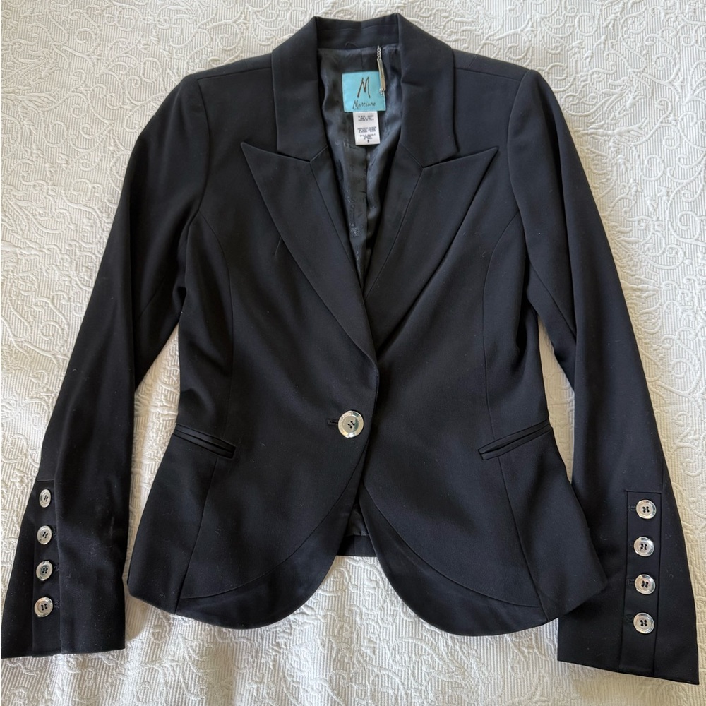 Guess by Marciano Black Women's Blazer, Sz 6